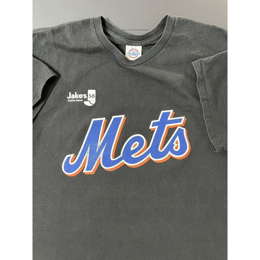 New York Mets Max Scherzer 21 Baseball Men's Shirt‎ Size Large Black